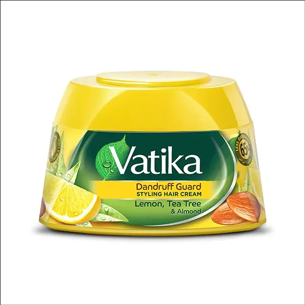 Vatika Hair Cream (Dandruff Guard) (lemon tea and almond) (140ml) Vatika Hair Cream (Dandruff Guard) (lemon tea and almond) (140ml)