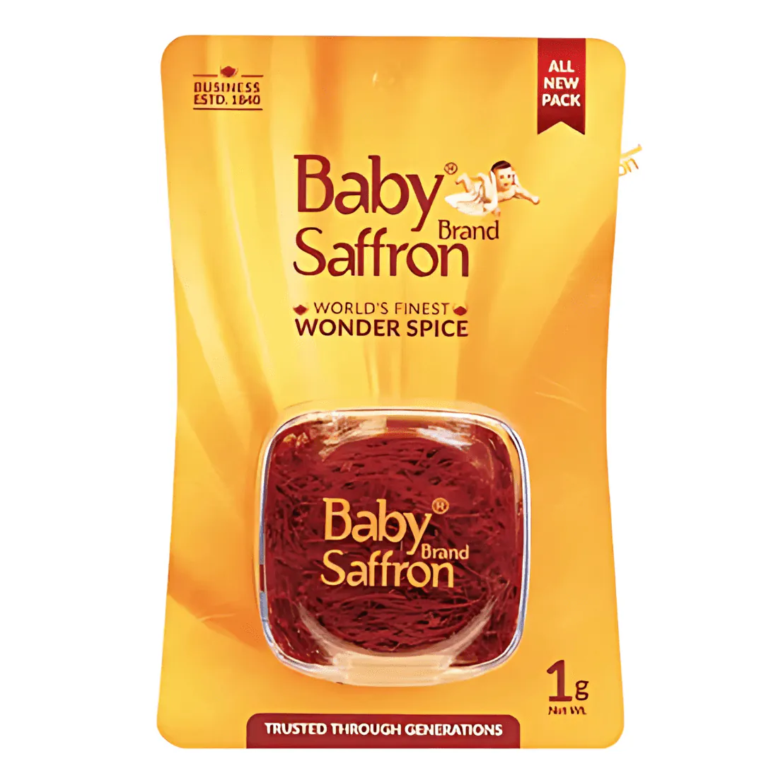 Baby Saffron / Zafran / Jafran (Kesar) (1g) ベビーサフラン（ケサル）