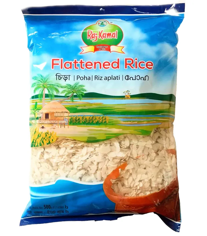 Chira / Flattened Rice/ Poha 500gm (Rajkamal) Chira / Flattened Rice/ Poha 500gm (Rajkamal)