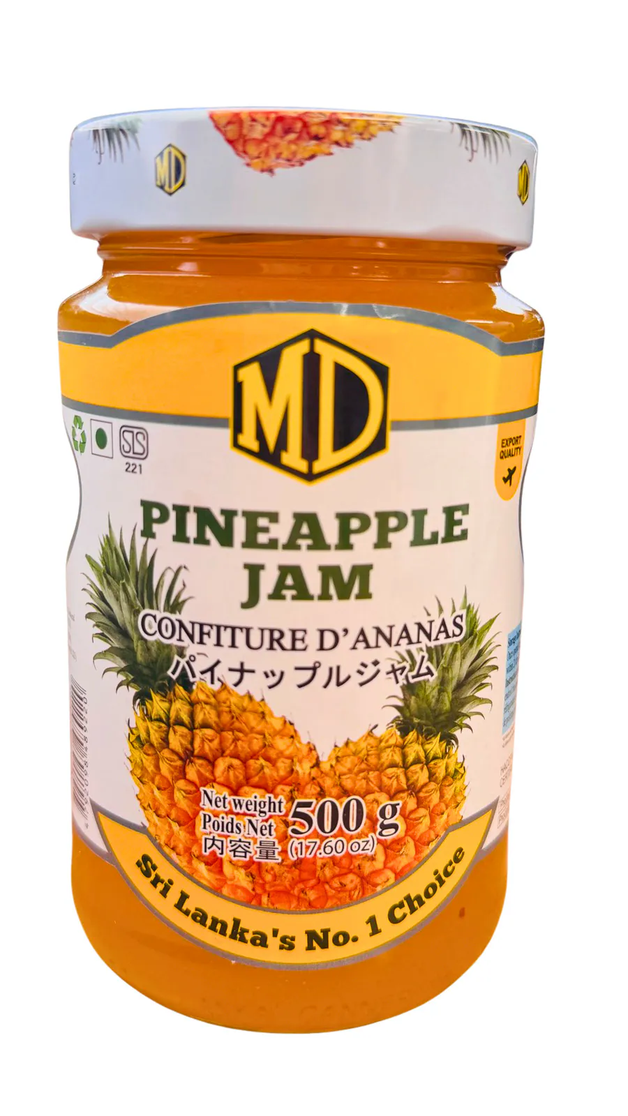 MD Pineapple  500gパイナップルジャム