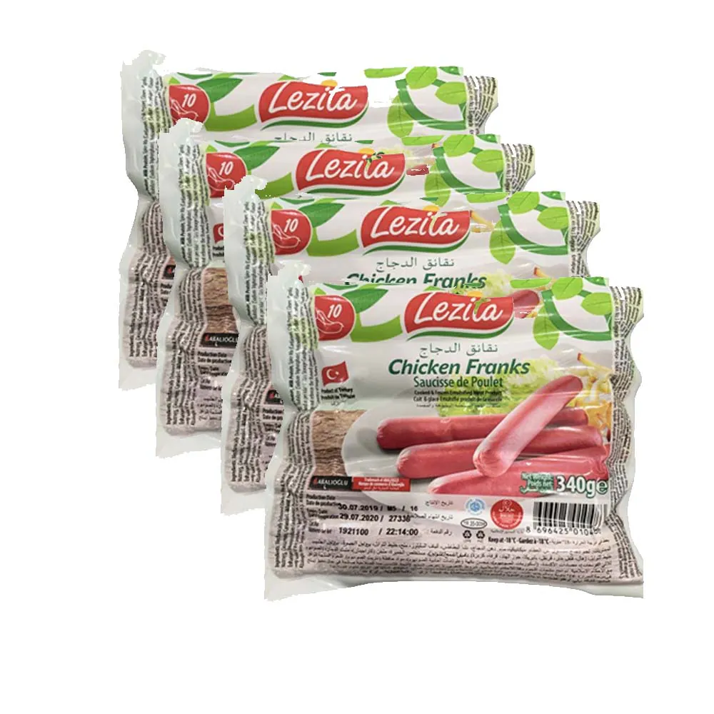 Chicken Franks Sausage (Lezita) 375gx 4 Pieces Chicken Franks Sausage (Lezita) 375gx 4 Pieces