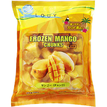 Frozen Mango (Chunks)冷凍マンゴー 500g
