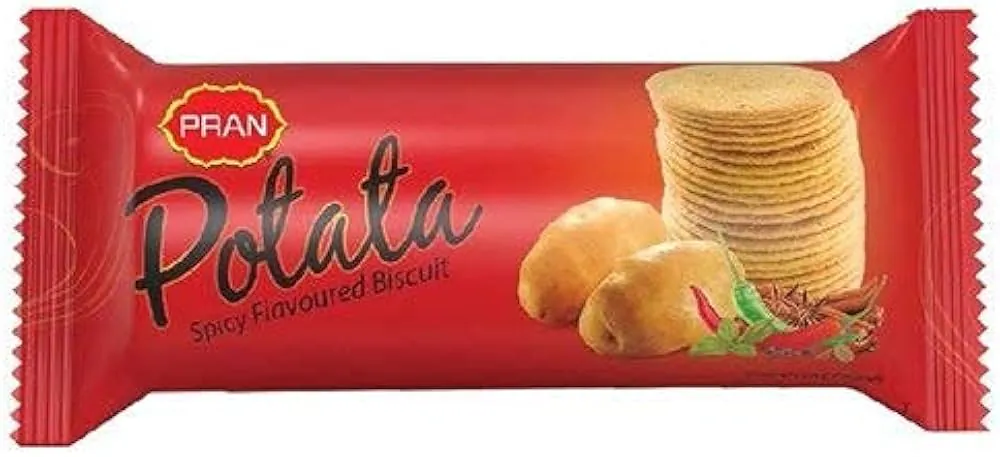 Pran Potata Spicy Biscuit 100g Pran Potata Spicy Biscuit 100g