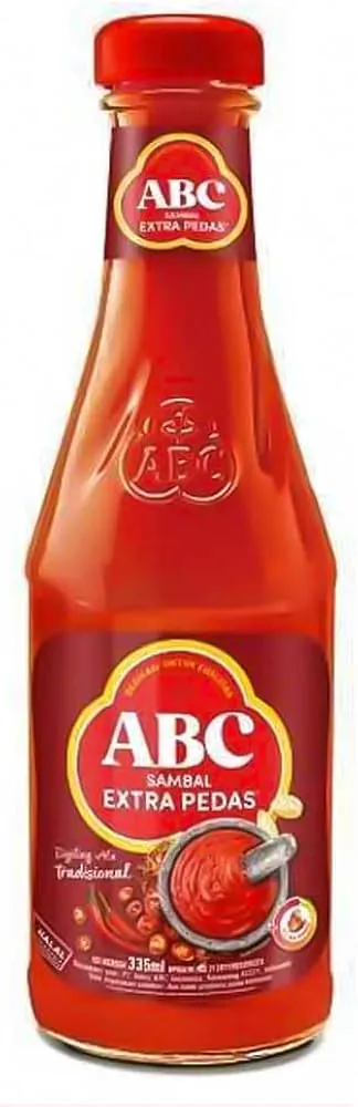 ABC Sambal extra Pedas / Extra Hot Chili Sauce  (395g)