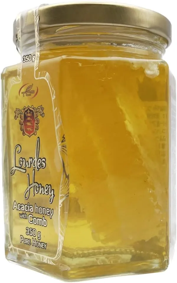 Organic Honey with Comb  (350 g)