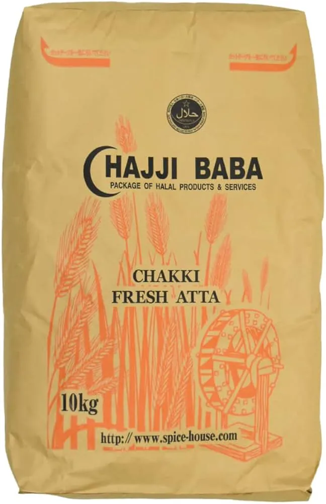 Chakki fresh atta 10kg (Hajji baba) Chakki fresh atta 10kg (Hajji baba)