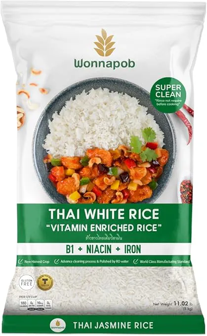 Wonnapob Thai Jasmine Rice (5kg)