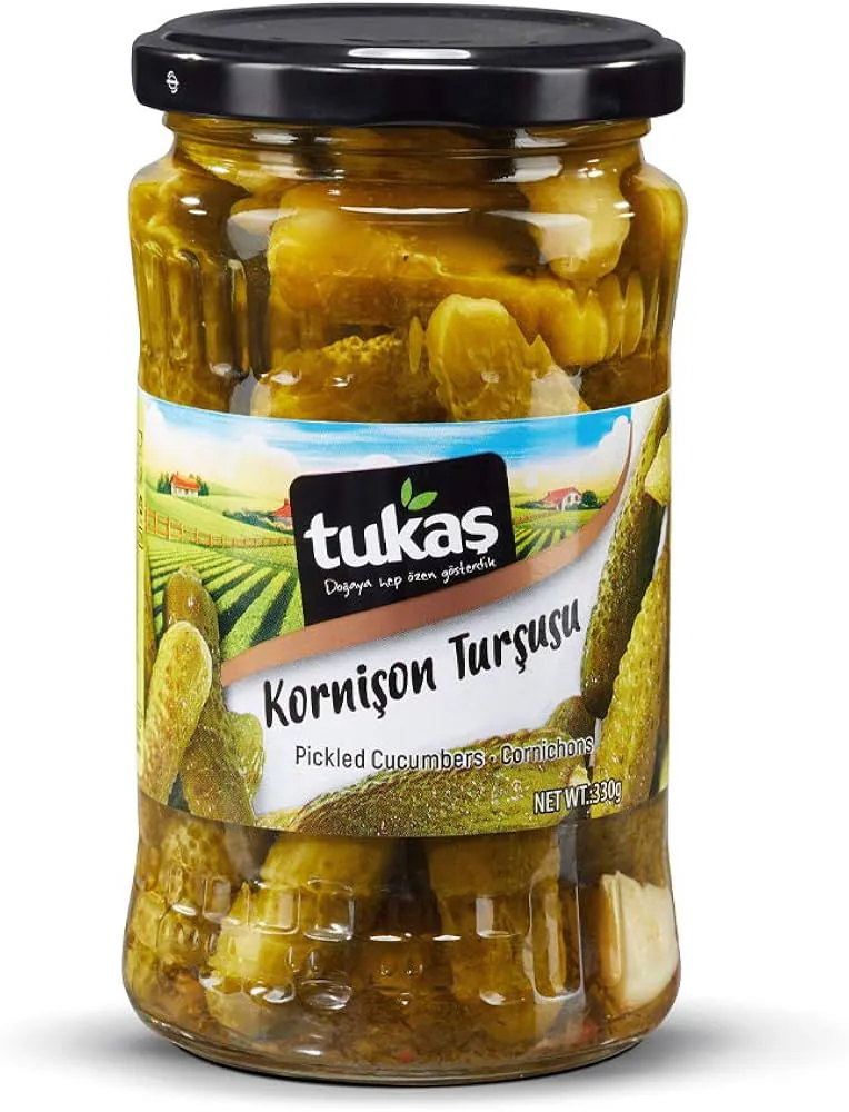 Tukas Cucumber Pickle (Turkey) 330g Tukas Cucumber Pickle (Turkey) 330g
