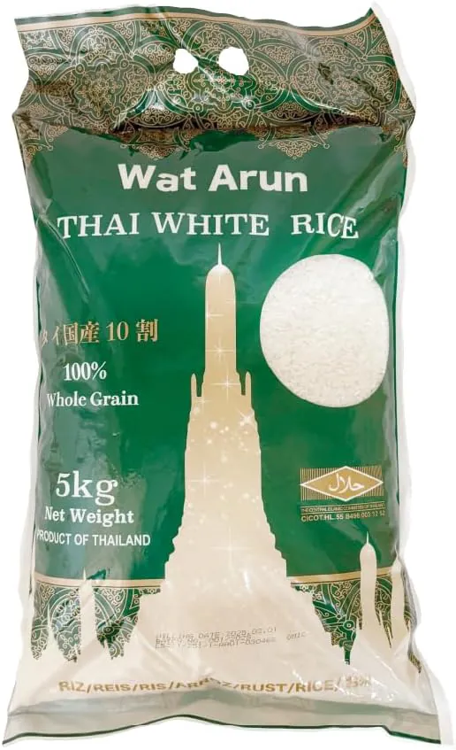 Thai White Rice /タイホワイトライス 10kg【Hajibaba】