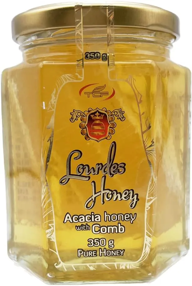 Organic Honey with Comb  (350 g)