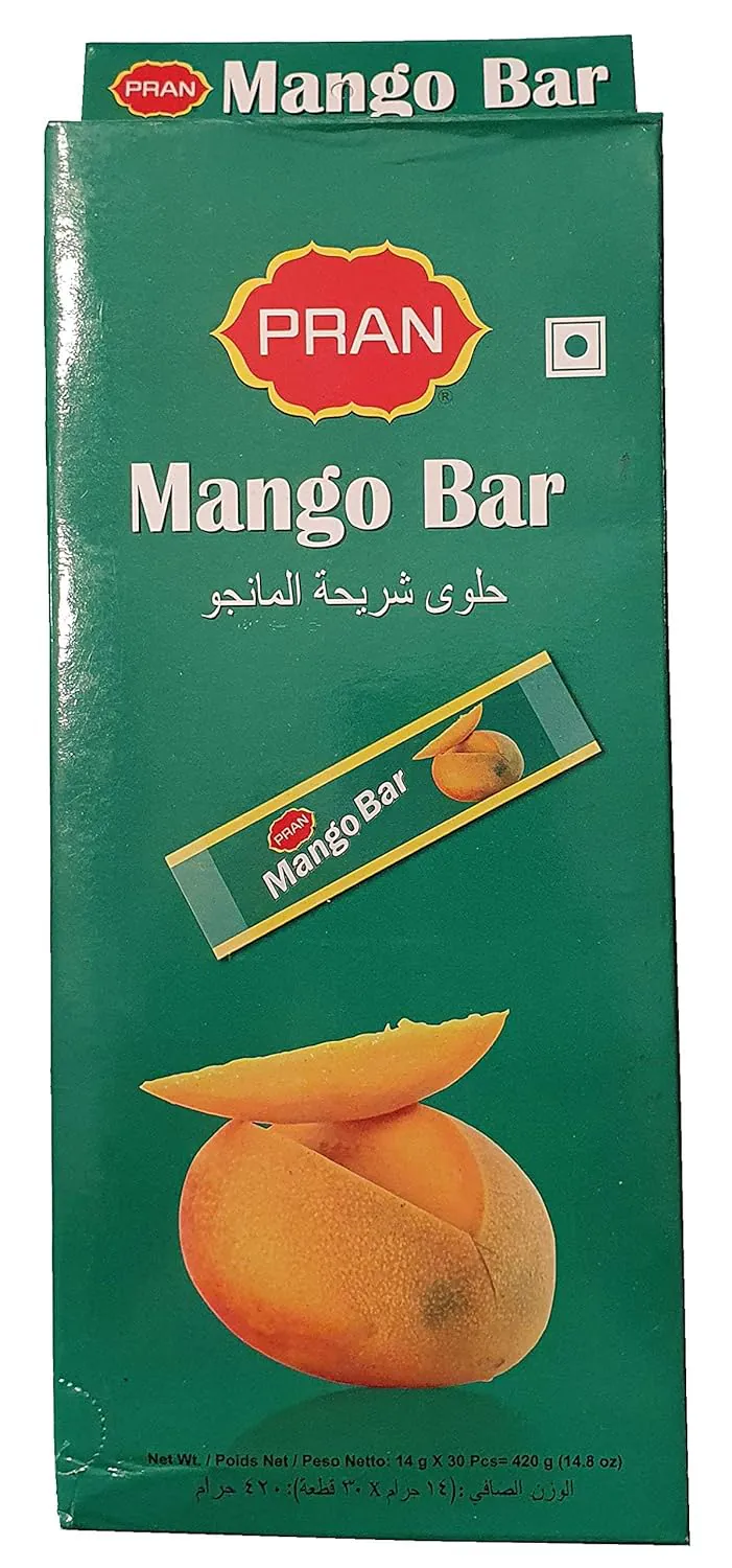 Pran Mango Bar (30pcs) (420g) Pran Mango Bar (30pcs) (420g)