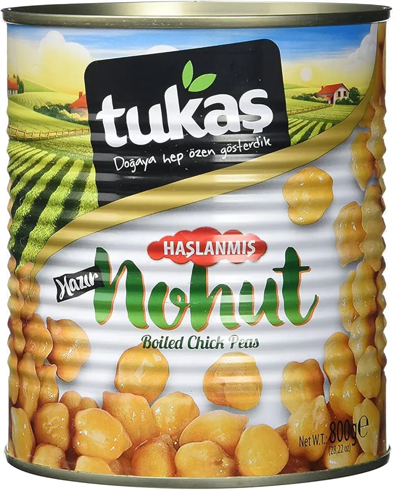 Tukas Boiled Chick Peas (800g)