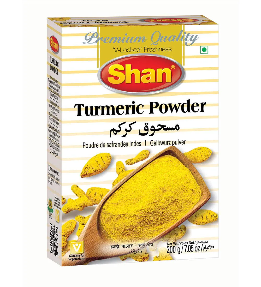 Turmeric/Serbuk Kunyit Powder (200g) Shan Turmeric/Serbuk Kunyit Powder (200g) Shan