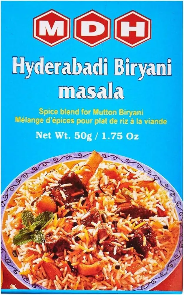 Mdh Hyderabadi Biryani Masala 50g Mdh Hyderabadi Biryani Masala 50g