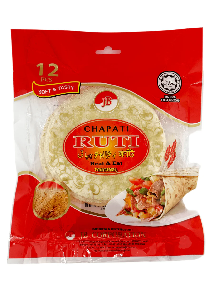Chapati Ruti /12 pcs (JB) Chapati Ruti /12 pcs (JB)