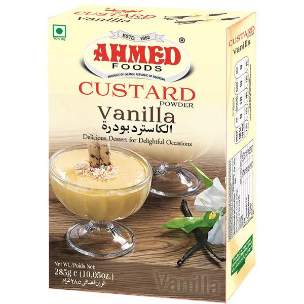 Custard Powder Vanilla 285g(Ahmed ) Custard Powder Vanilla 285g(Ahmed )