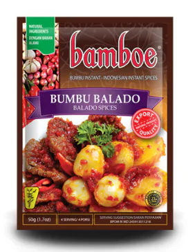 Bamboe Balado (50g) Bamboe Balado (50g)