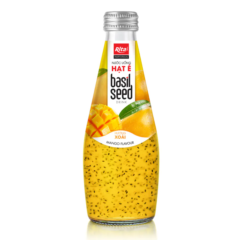 Basil Seed Mango Drink 290 ml Buy One Get Get ONe ! Basil Seed Mango Drink 290 ml Buy One Get Get ONe !