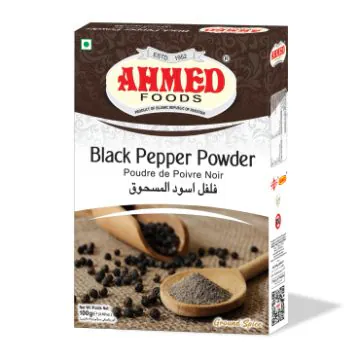Black Peeper Powder 100g (Ahmed)