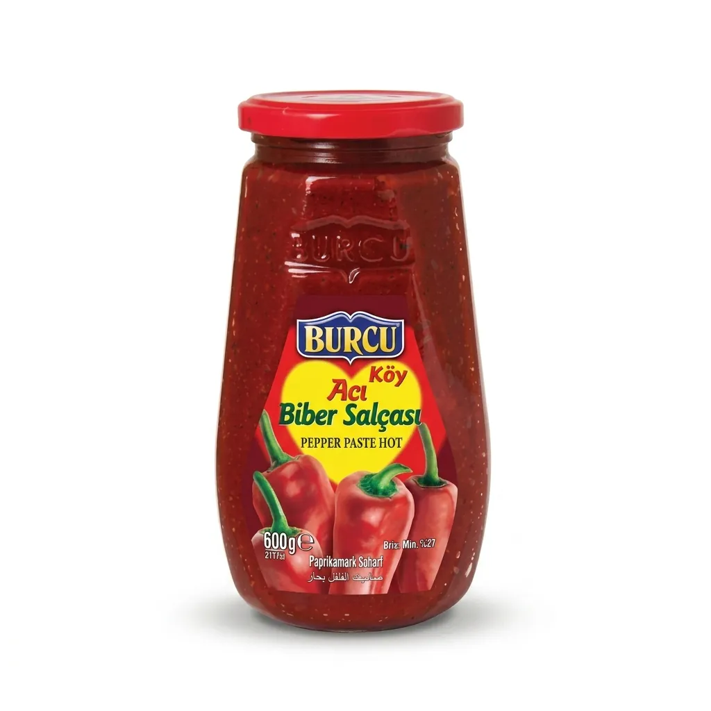 Burcu Pepper Paste Hot (600g)