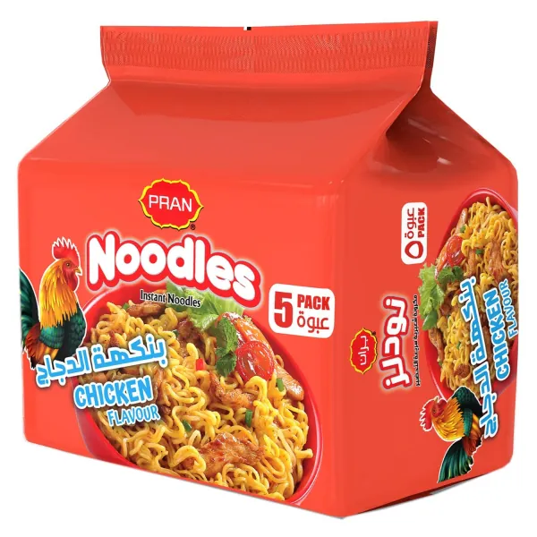 Pran Mr. Noodles Chicken Flavor 60g 5 pcs Pran Mr. Noodles Chicken Flavor 60g 5 pcs