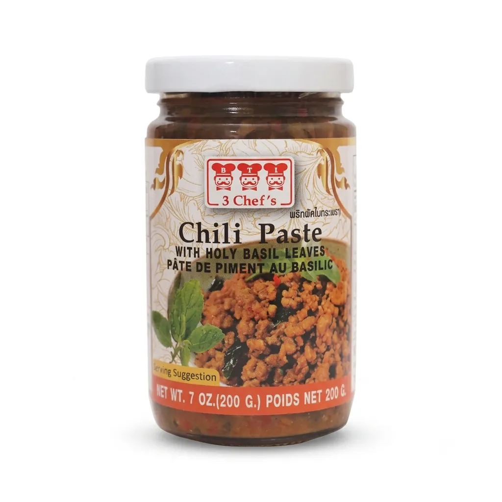 Chilli Paste With Holy Basil Leaves (200g)