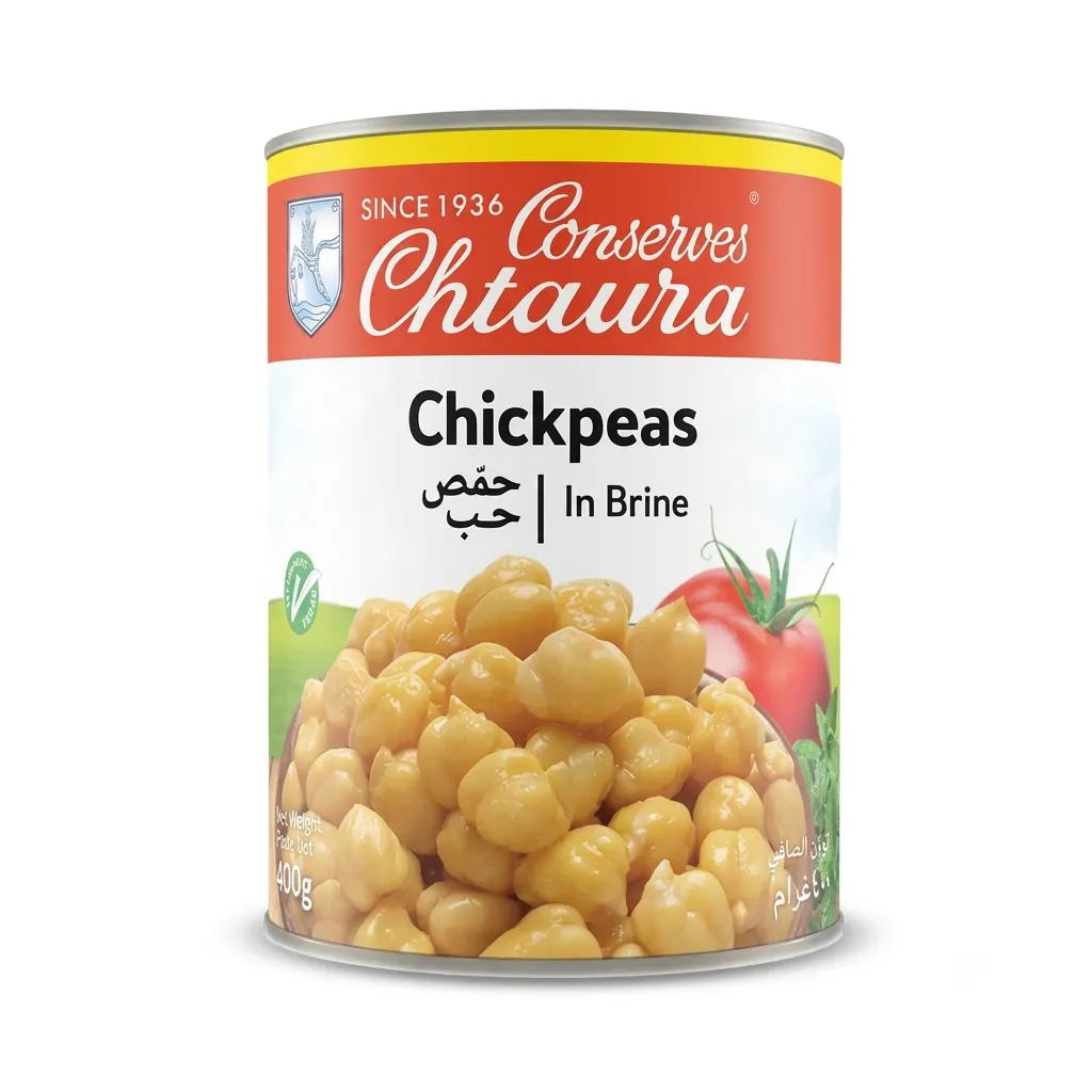 Chtaura Chickpeas (Boiled) (400g) Chtaura Chickpeas (Boiled) (400g)