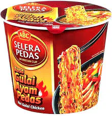 ABC Gulai Ayam Pedas (Chicken) Cup Noodles (60g) ABC Gulai Ayam Pedas (Chicken) Cup Noodles (60g)