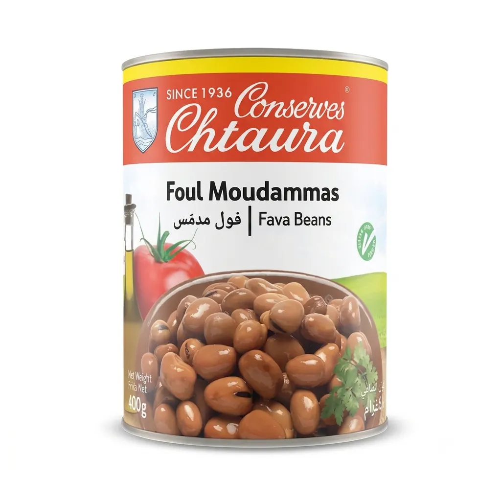 Foul Moudammas (Fava Beans) (400g) Foul Moudammas (Fava Beans) (400g)