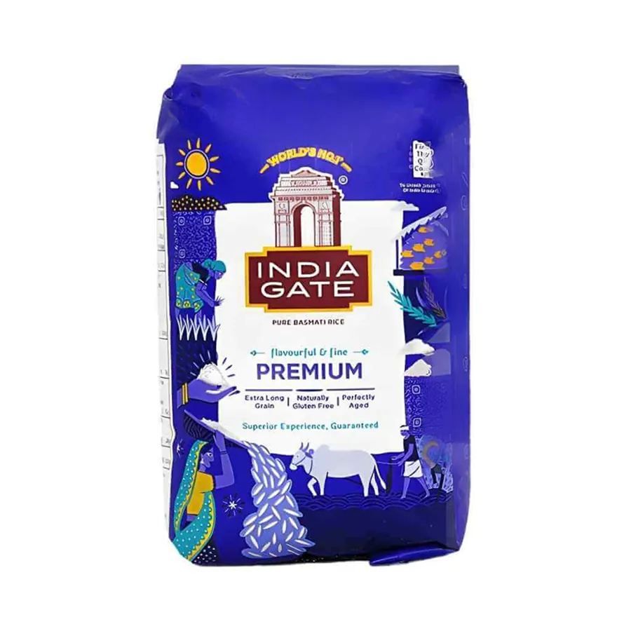 India Gate Basmati Rice (1kg)