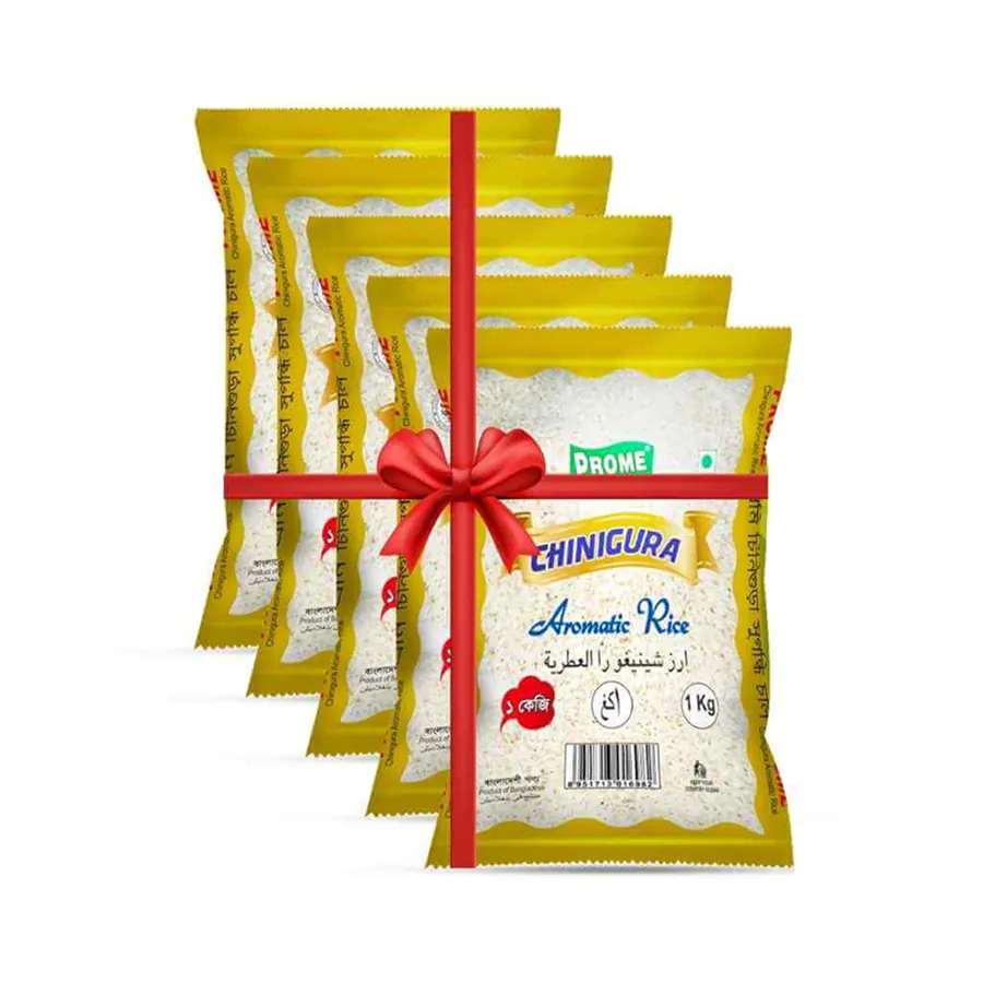 Prome Chinigura Rice (Aromatic Rice) (1kg x 5pack) (Combo Offer)