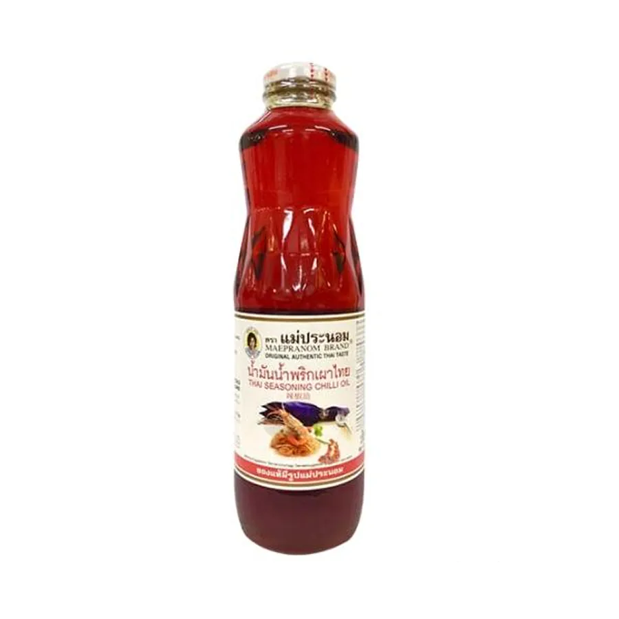 Maepranom Thai Seasoning Chilli Oil (750ml)