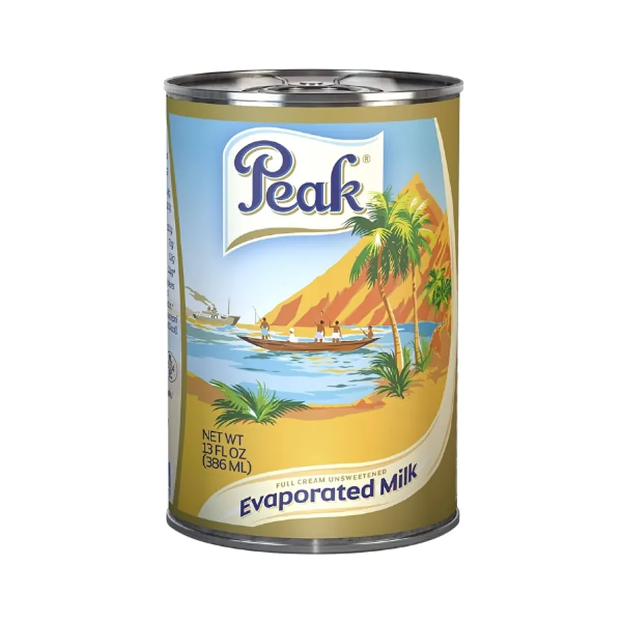 Peak Full Cream Milk Unsweetened Evaporated Milk (390g)