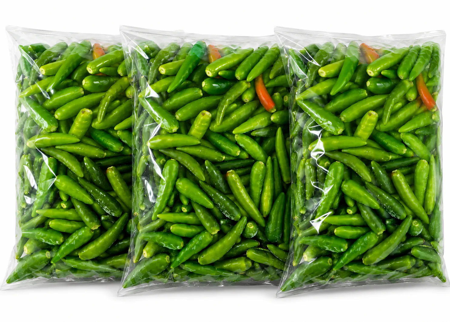 3 Pack Frozen Green Chilli 200g Combo Offer