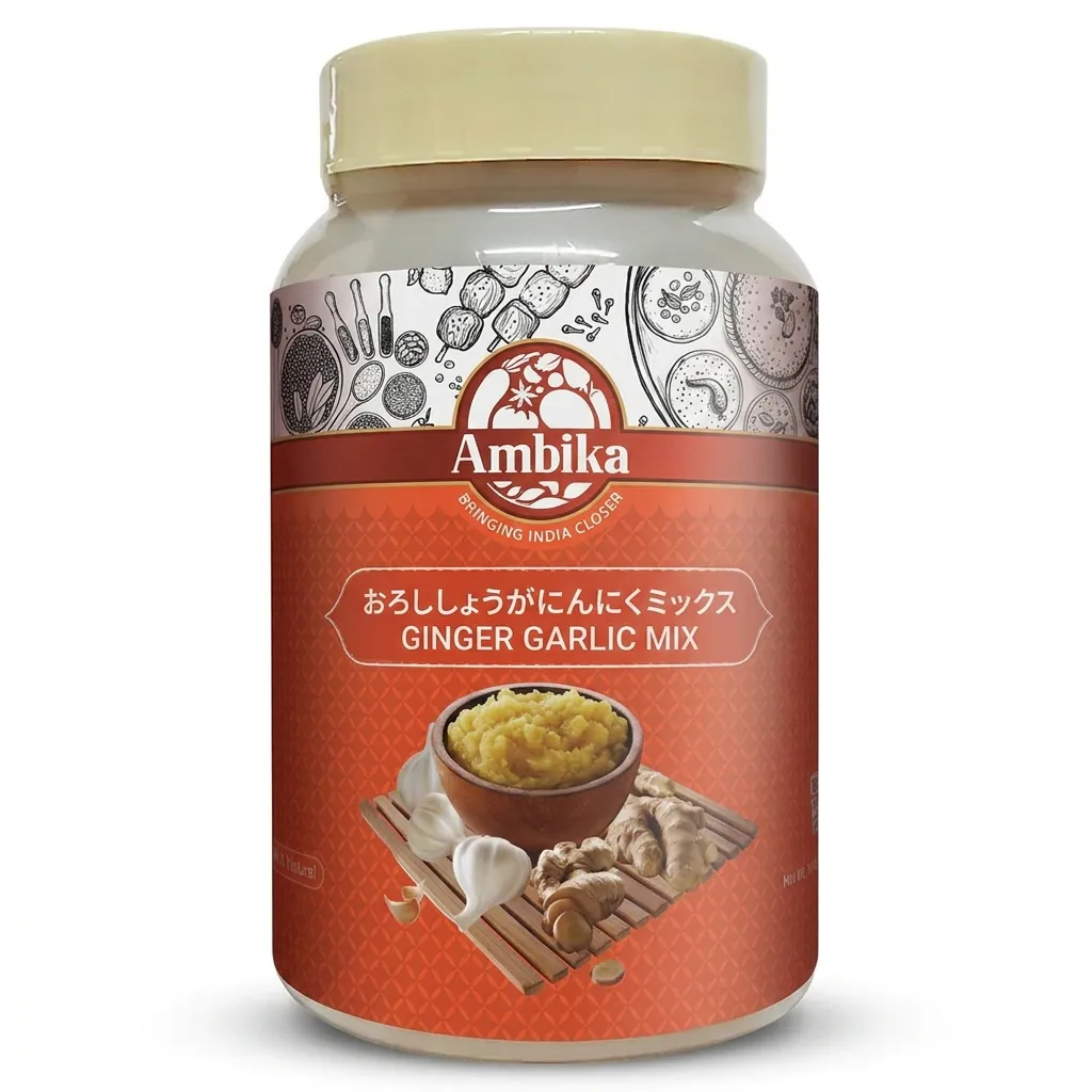 Ambika Ginger Garlic Mix Paste (1kg)