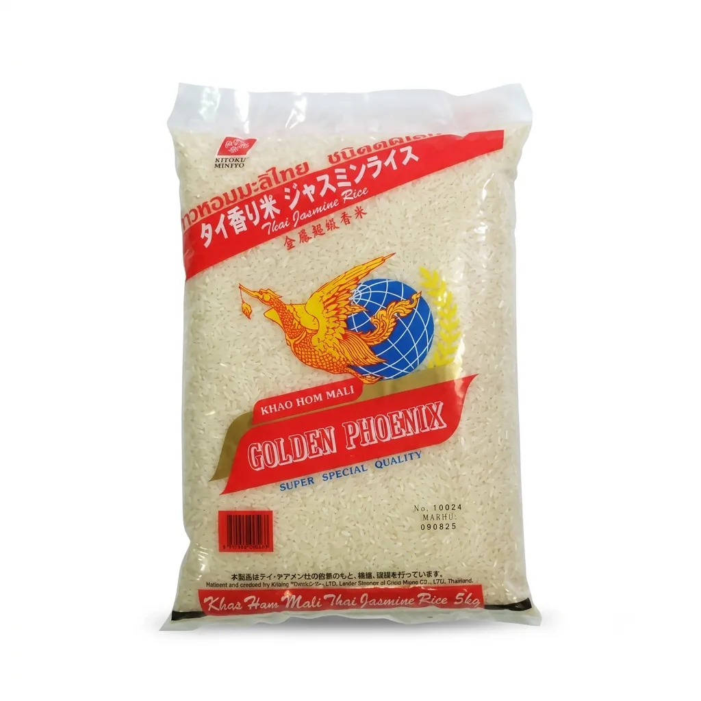 Golden Phoenix Thai Jasmine Rice Fragrant (5Kg)