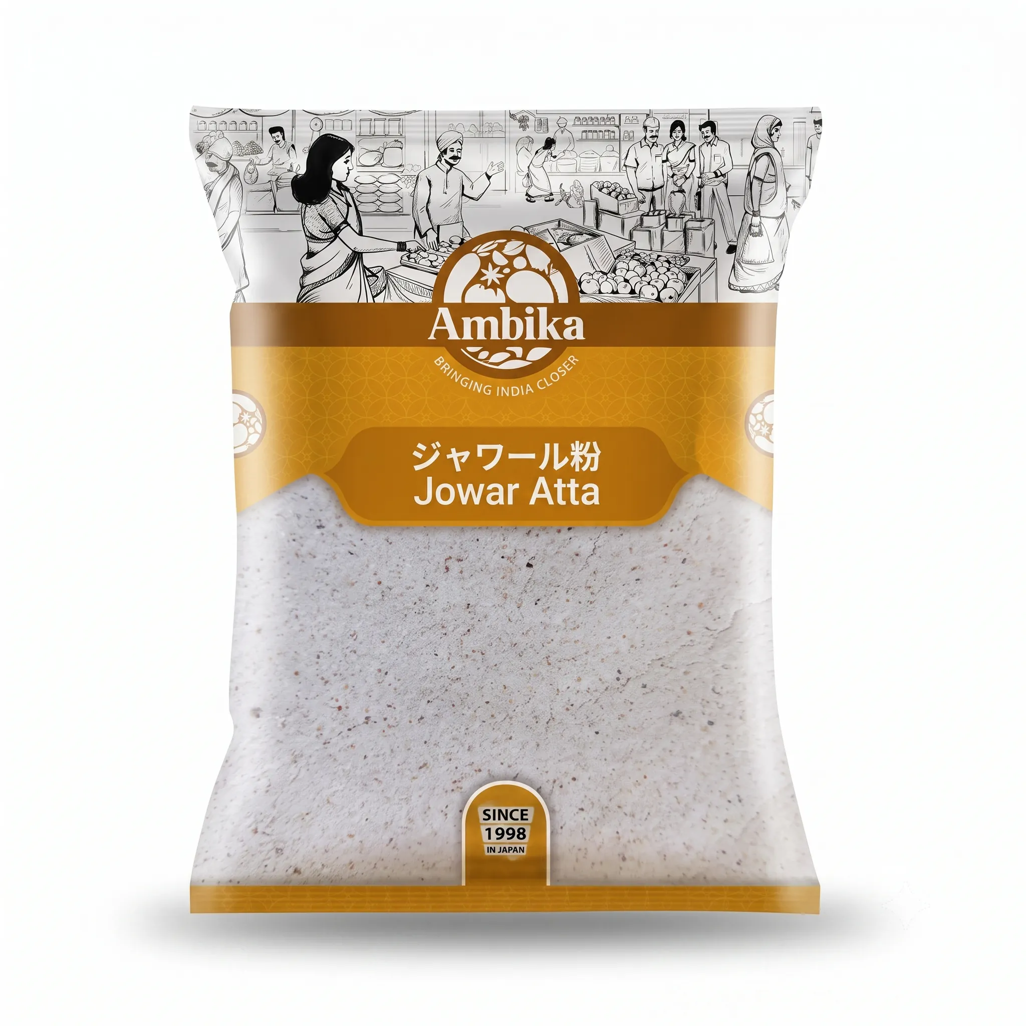 Ambika Jowar Atta (Wheat) (500g)