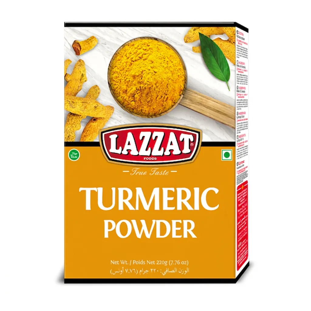 Lazzat Turmeric Powder (220g) Lazzat Turmeric Powder (220g)