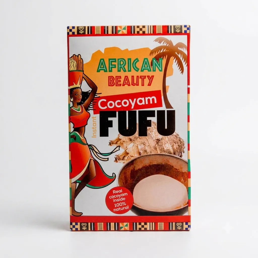 African Beauty Cocoyam Fufu (680g)