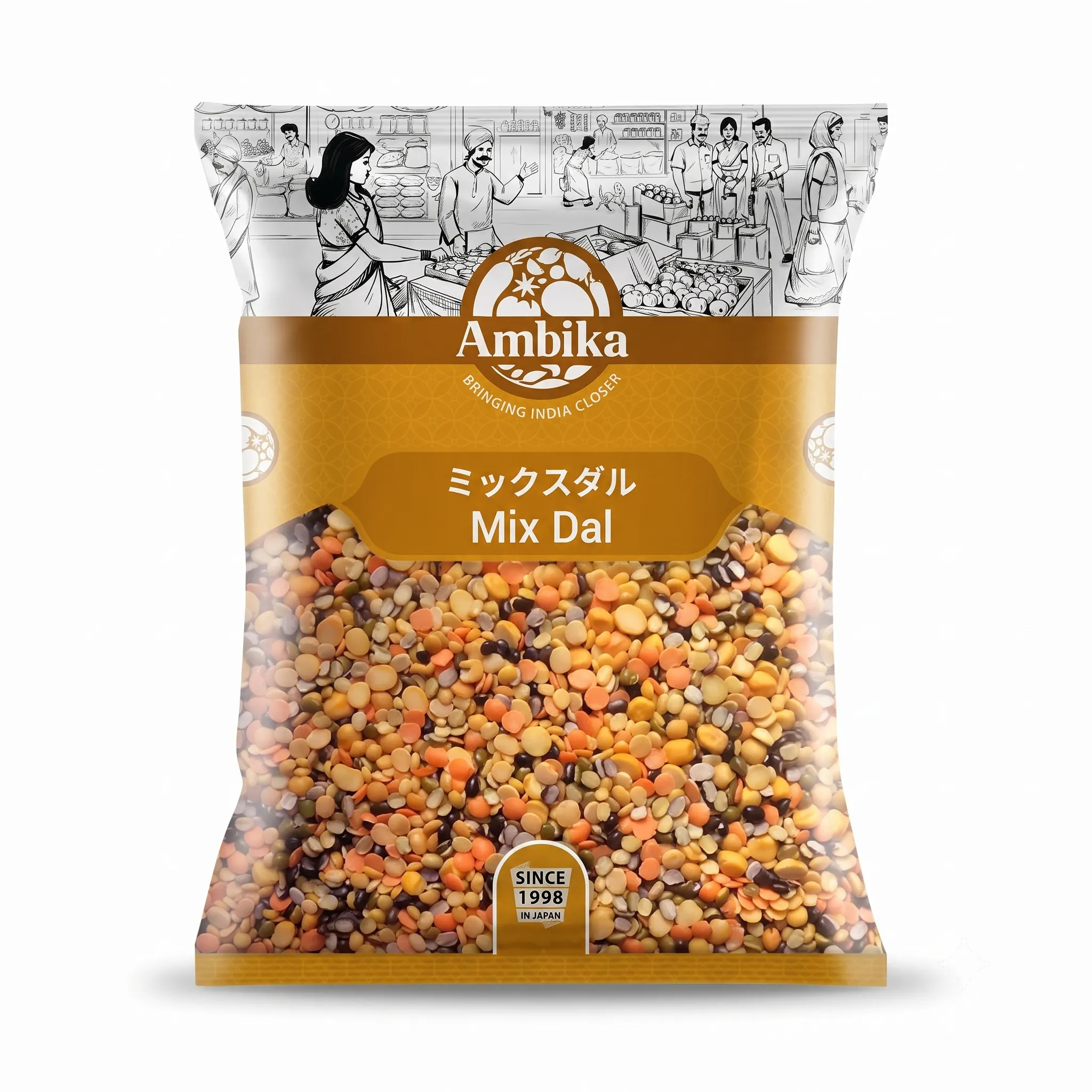 Ambika Mix Dal (1Kg)