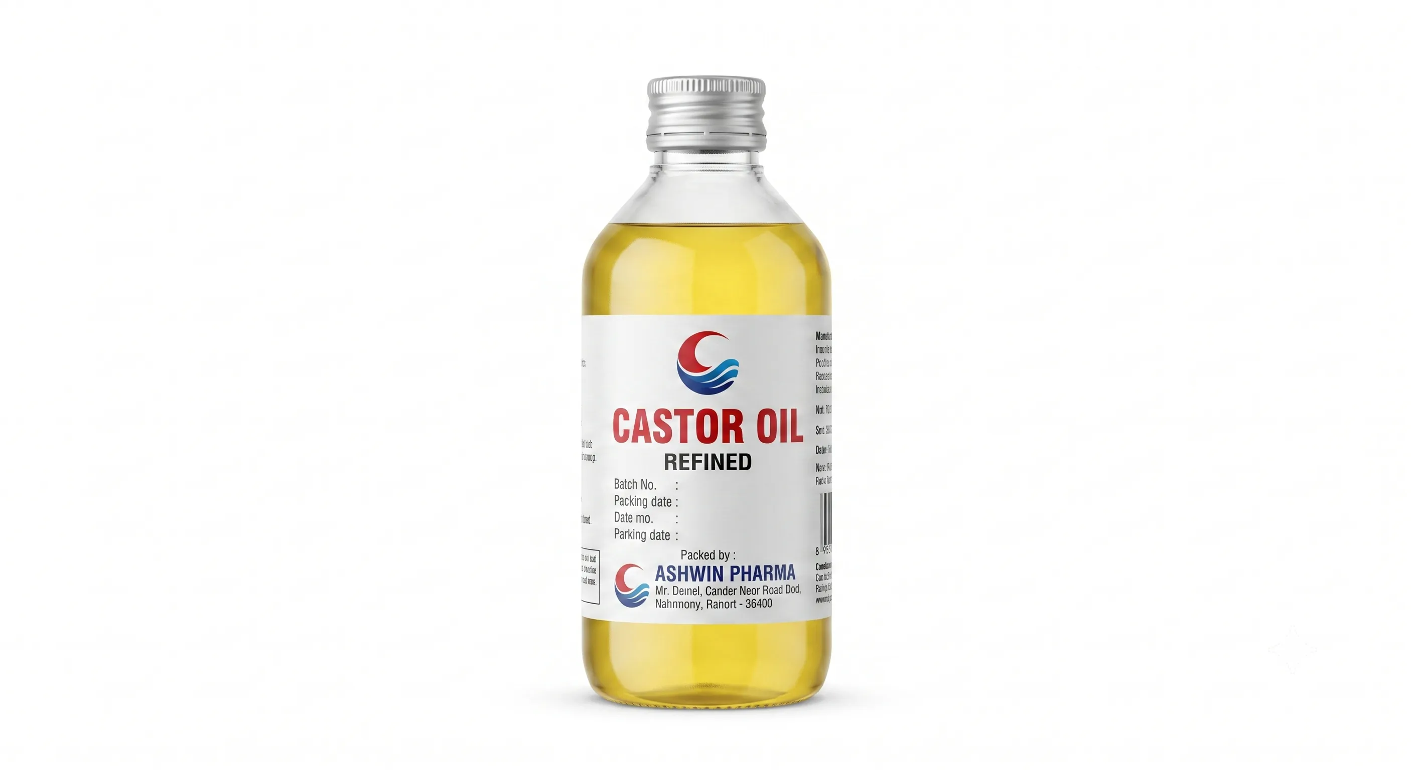 Ashwin Pharma Castor Oil (100ml)