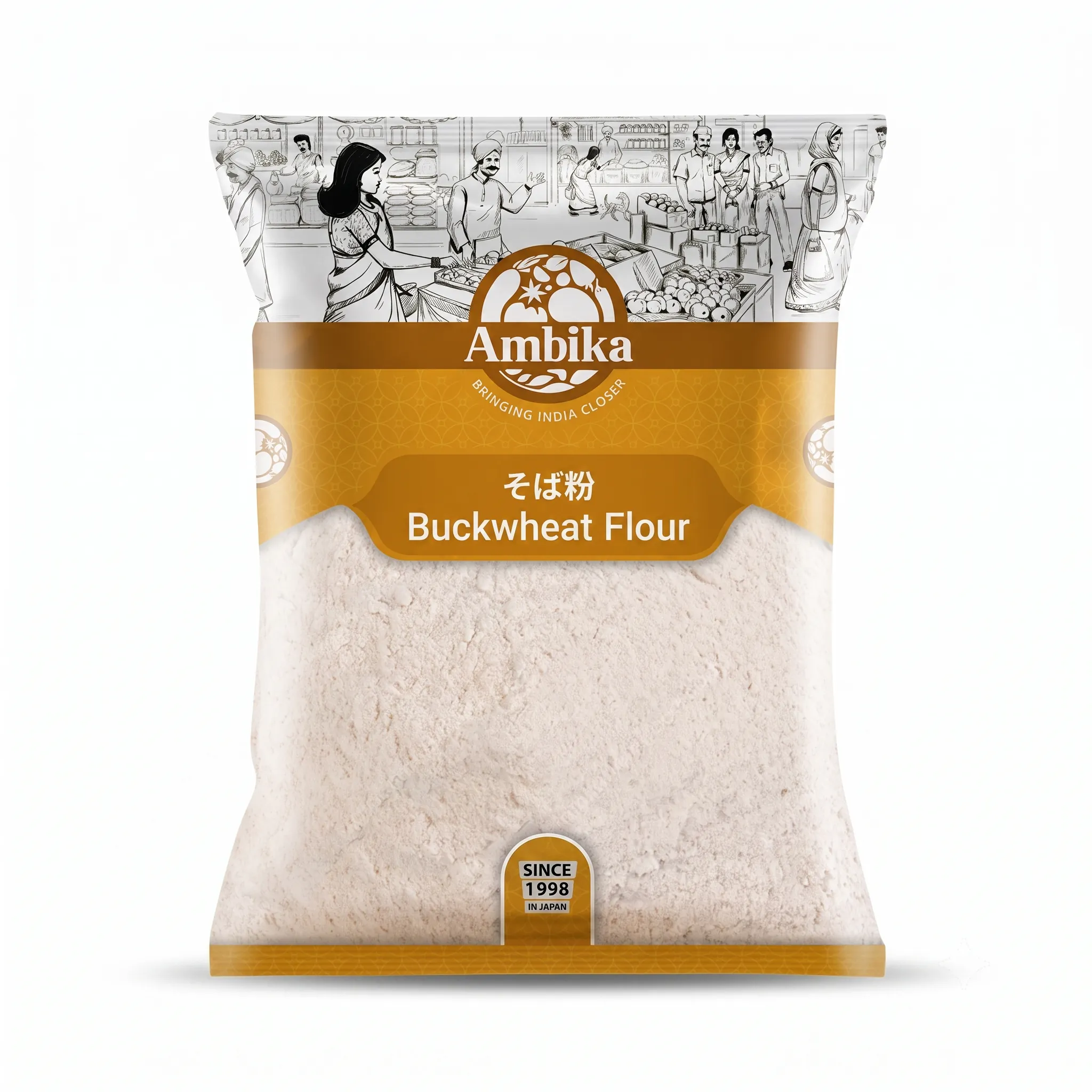 Ambika Buck Wheat Flour (500g)