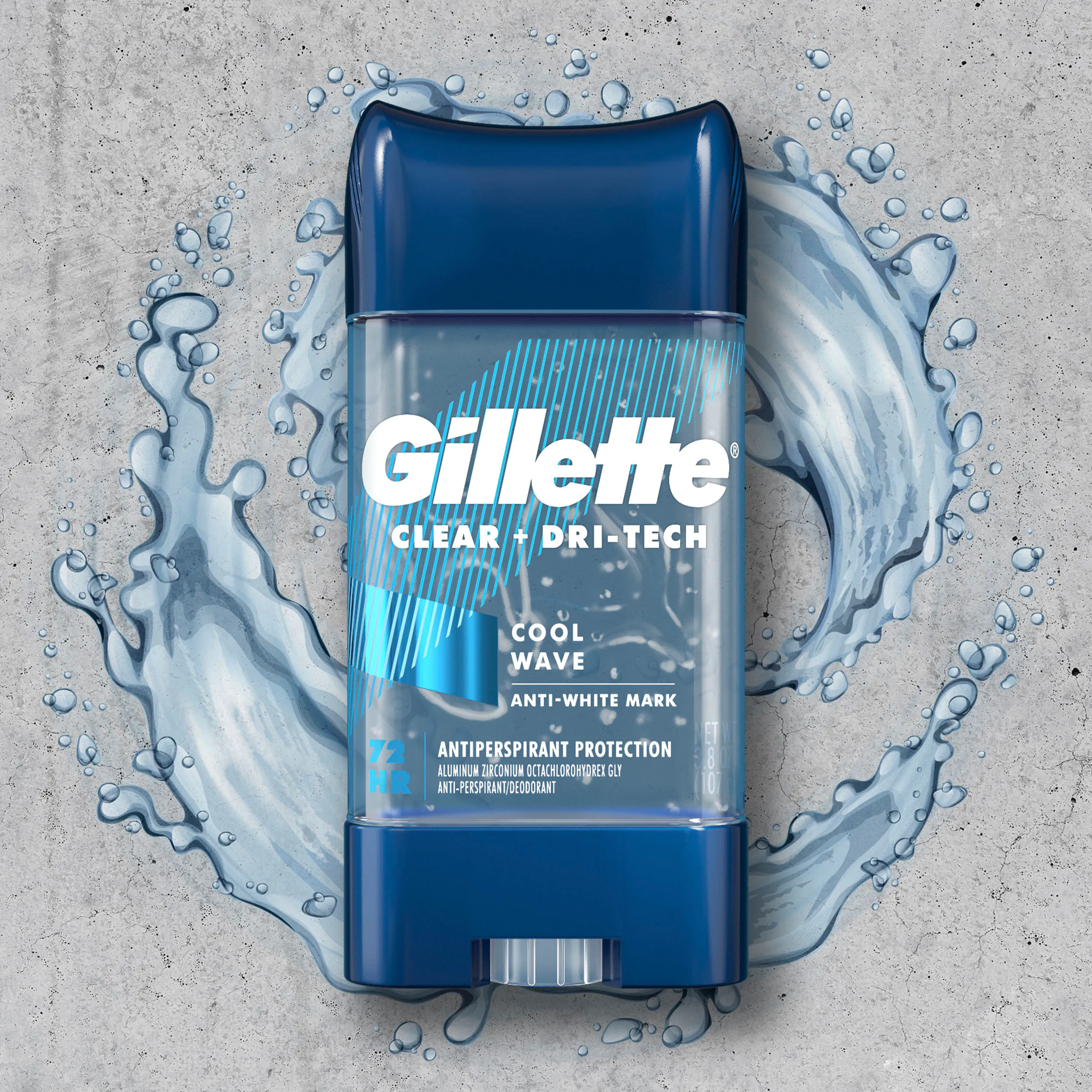 Gillette Cool Wave (Clear shield) (107g) Gillette Cool Wave (Clear shield) (107g)