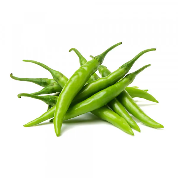 Fresh Green Hot Chilli  (400g)