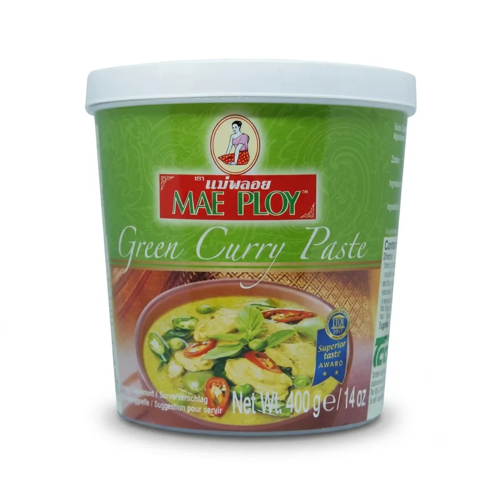 Mae Ploy Green Curry Paste (400g)