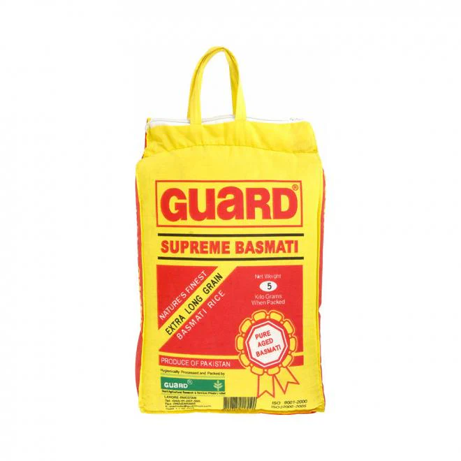 Guard Basmati Rice (Extra Long Grain) (5Kg)
