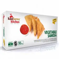 Vegetable samosa Frozen 400g by Kazifarms Vegetable samosa Frozen 400g by Kazifarms