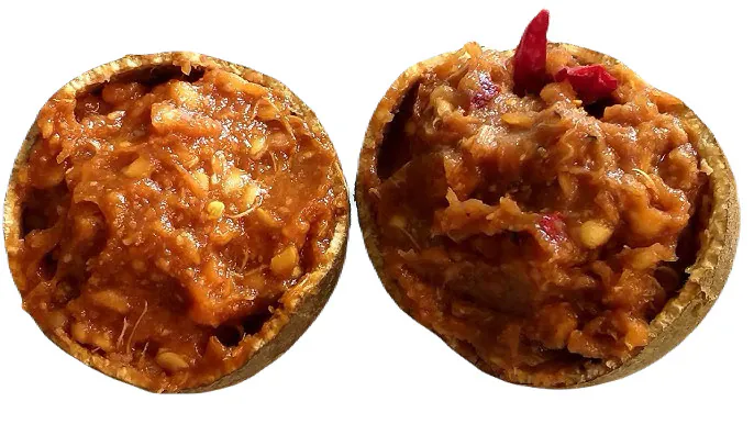 Kodbel / Kot bell Vorta Medium Hot (কটবেল ভর্তা) Frozen100g Kodbel / Kot bell Vorta Medium Hot (কটবেল ভর্তা) Frozen100g