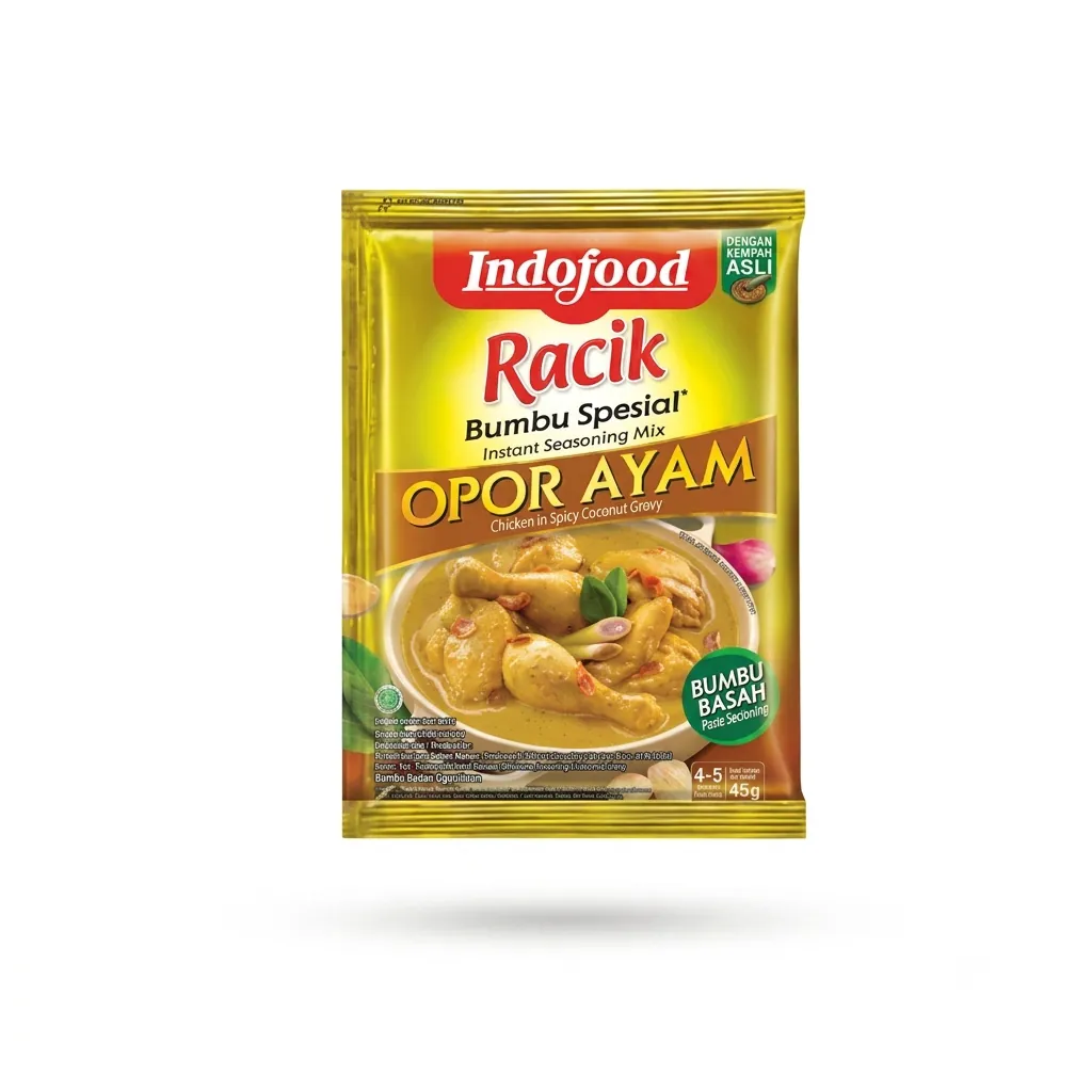 Indofood Racik Bumbu Spesial Opor Ayam (45g) Indofood Racik Bumbu Spesial Opor Ayam (45g)