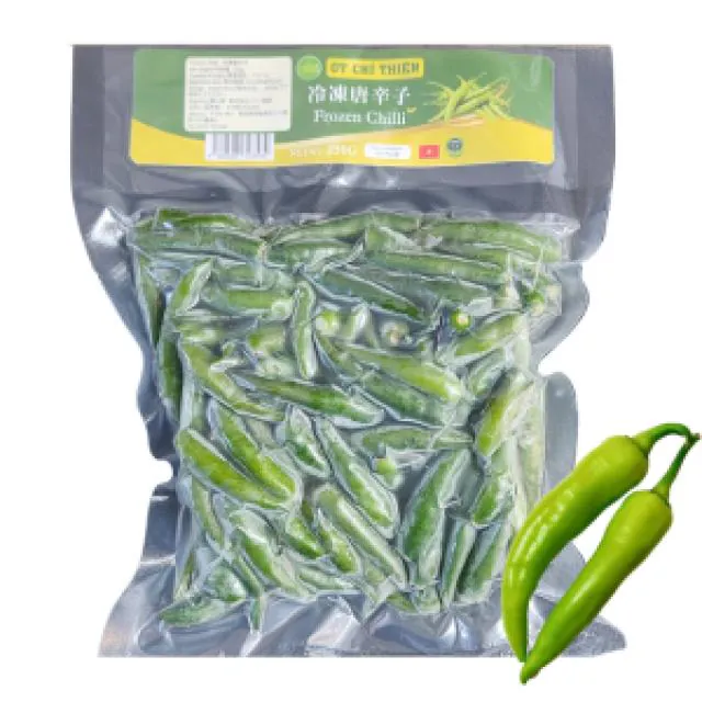 Frozen Vietnam Green Chili 250  冷凍青唐辛子